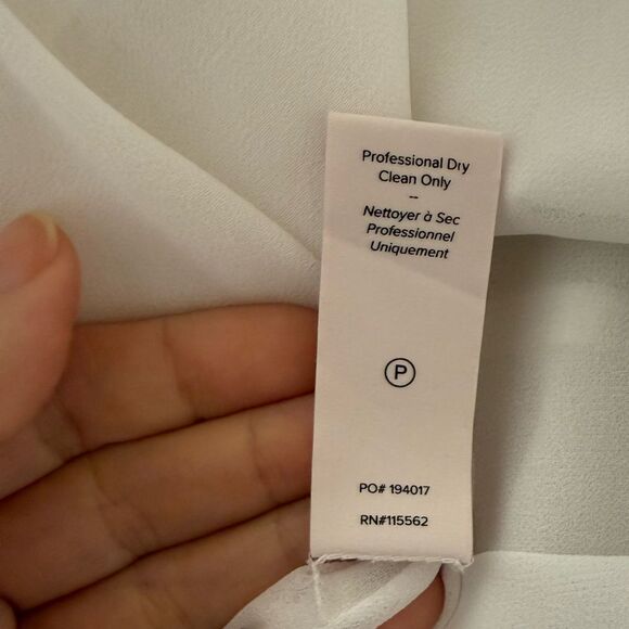 CINQ À SEPT Effie Bubble Hem Minidress In White - Picture 11 of 14